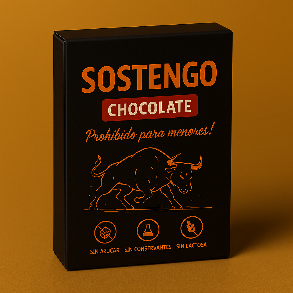Chocolate Afrodisíaco Barra 100g - Sostengo™